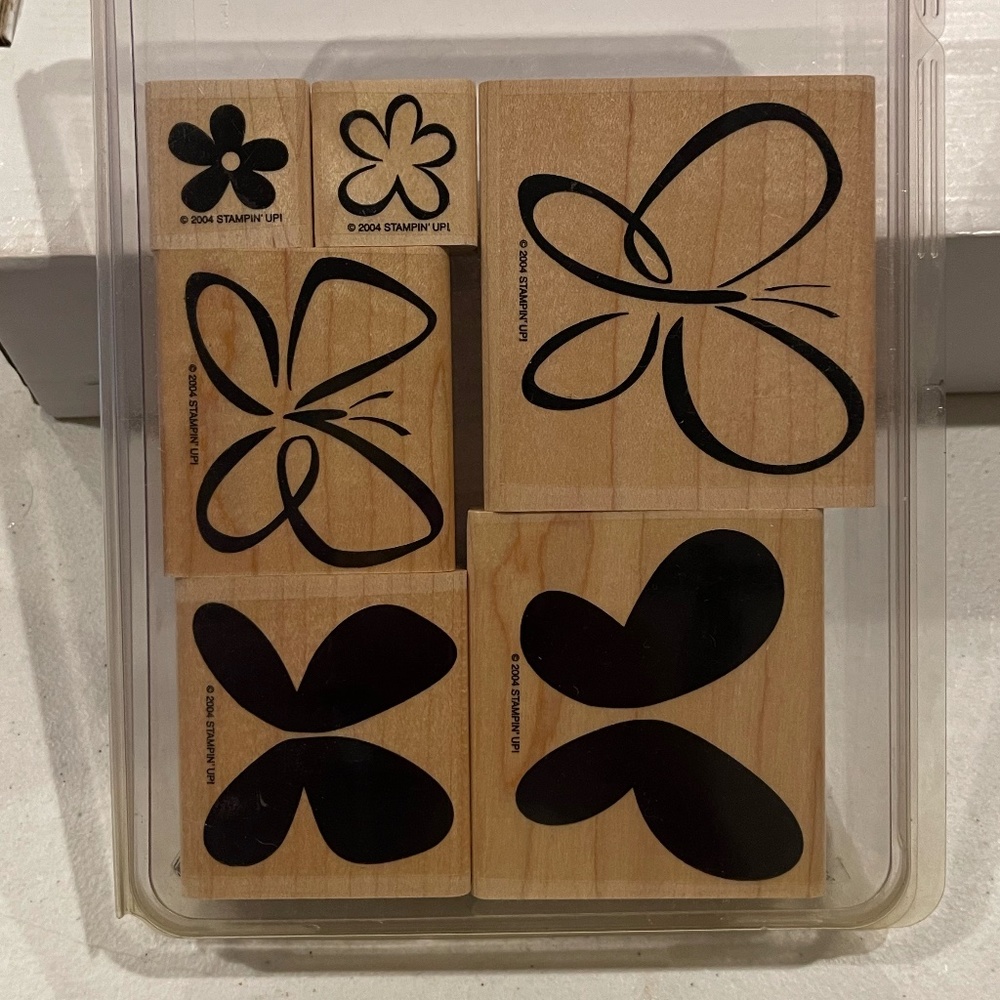 Stampin’ Up! Definitely Decorative Bold Butterfly  2004